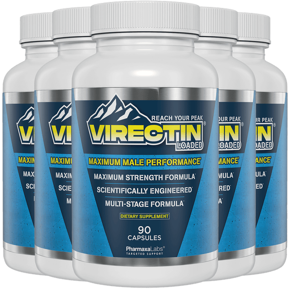 SPECIAL DISCOUNTED - 5 Bottle pack @ $39/Bottle - Virectin