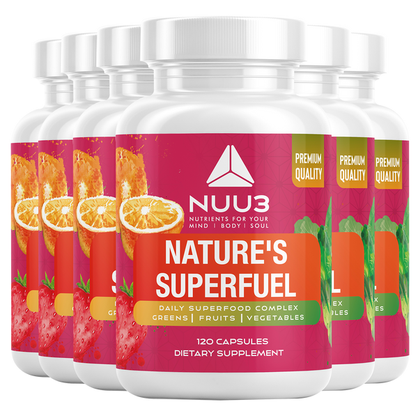 Nuu3 Nature's Superfuel 6 Bottles - Nuu3