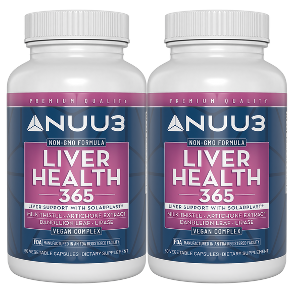 Liver Health 365 2 Bottles - Nuu3