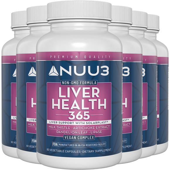 Liver Health 365 6 Bottles - Nuu3